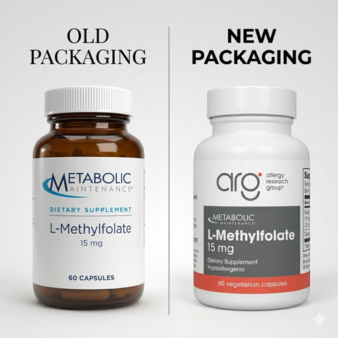 Metabolic Maintenance L-Methylfolate 15mg – 60 Capsules | Active Folate Supplement