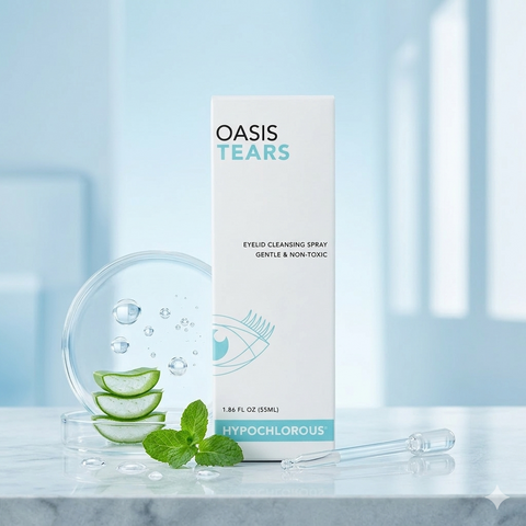 Oasis TEARS HYPOCHLOROUS Eyelid Cleansing Spray 1.86 oz