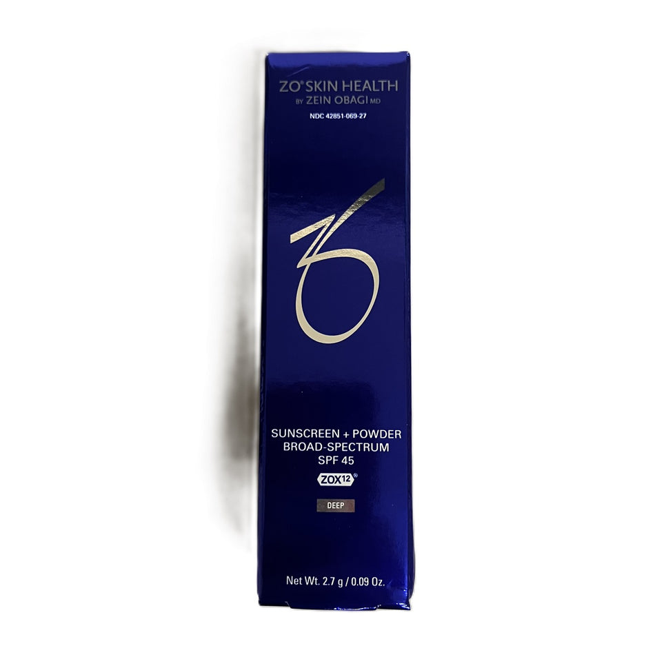 ZO Skin Health Sunscreen + Powder Broad-Spectrum SPF 45 Deep Net Wt. 2.7 g / 0.09 Oz.