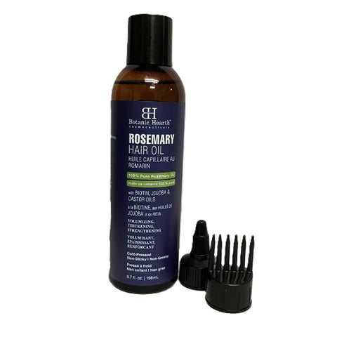 Botanic Hearth 100% Pure Rosemary Oil For Hair Growth Infused With Biotin (6.7 fl oz)