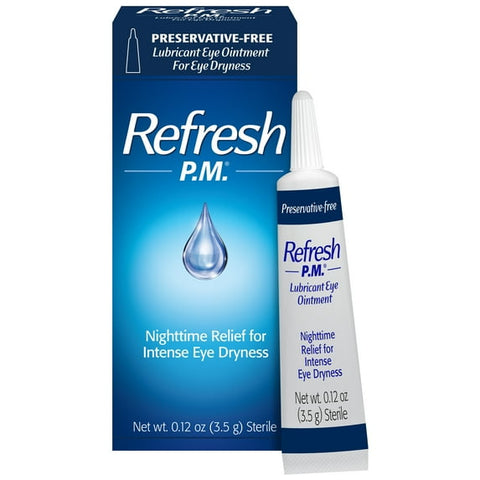 Refresh PM Sensitive Lubricant Eye Ointment - 0.12 oz