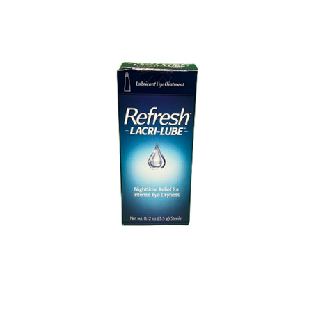 Refresh Lacri-Lube Lubricant Eye Ointment 3.50 g 0.12 Oz(3 Pack)