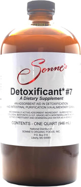 Sonne's Detoxificant No. 7 Bentonite Liquid, 32 oz