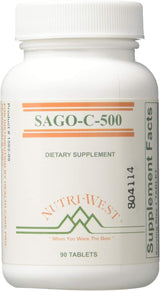 Nutri-West - Sago-C-500 90 Tablets by Nutri-West