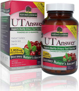 Nature's Answer Urinary Tract Health | Fast Acting Three-Day Regimen | Cranberry Flavor Dietary Supplement | Alcohol-Free, Gluten-Free, Kosher Certified, Vegetarian & Vegan 90 Capsules