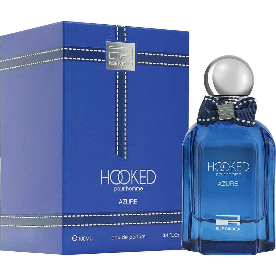 Rue Broca Hooked Azure Eau de Parfum for Men, 3.4 Fl. Oz