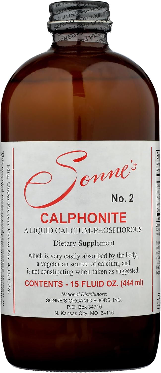 Sonne's Calphonite Liquid Calcium & Phosphorus, 15 oz