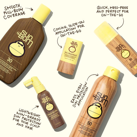 Sun Bum Original SPF 30 Sunscreen Spray 6oz – Reef-Friendly UVA/UVB Spray