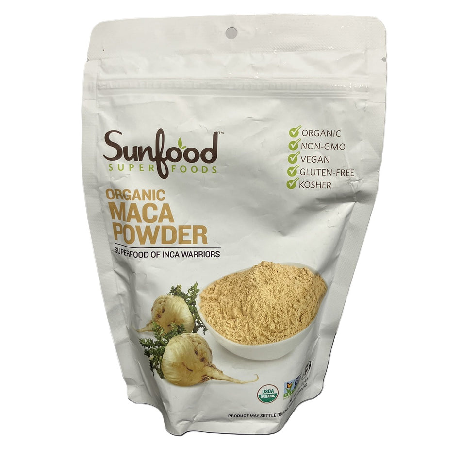 Sunfood Superfoods Maca Extreme Potency Organic Superfood Powder, 8 Oz