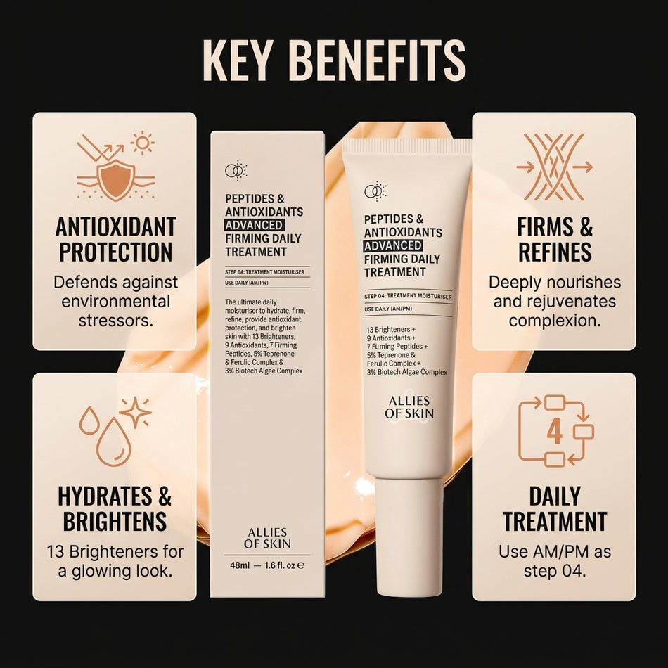 Allies of Skin Peptides & Antioxidants Advanced Firming Daily Treatment 1.6 fl oz