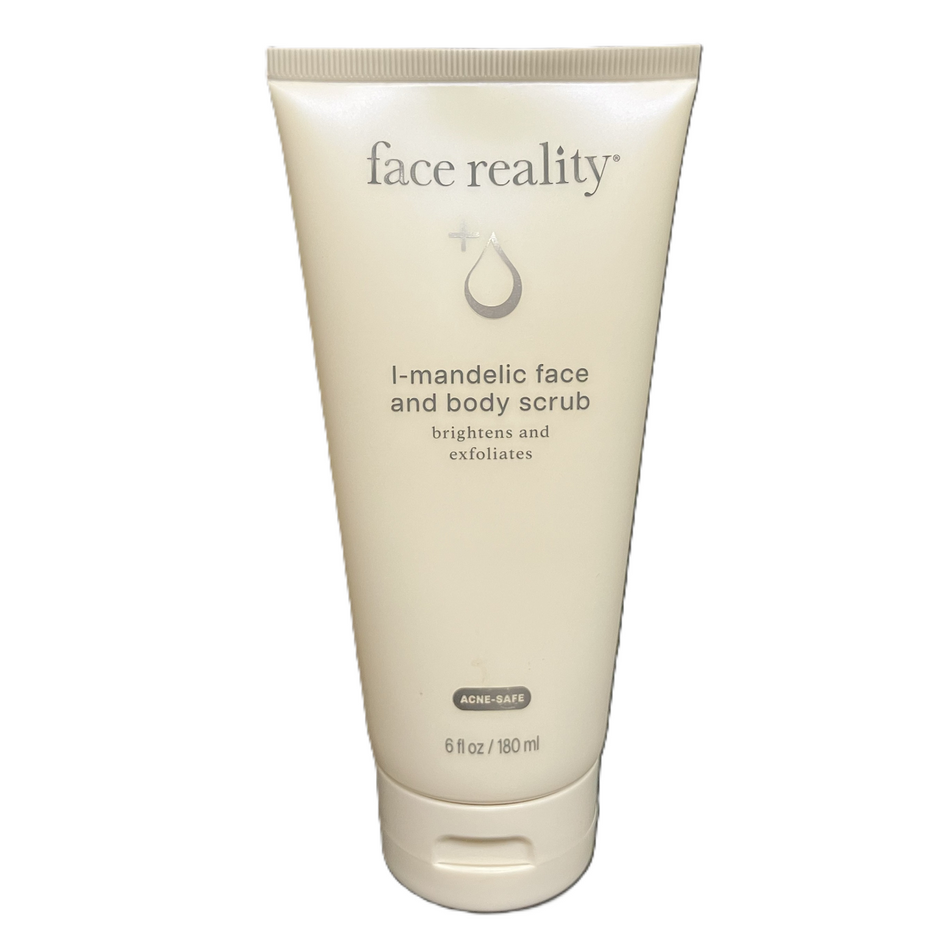 Face Reality L-Mandelic Face And Body Scrub - 6 Oz.