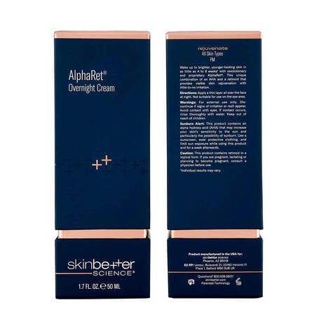 Skinbetter AlphaRet Overnight Cream  1.7 oz 50 ml