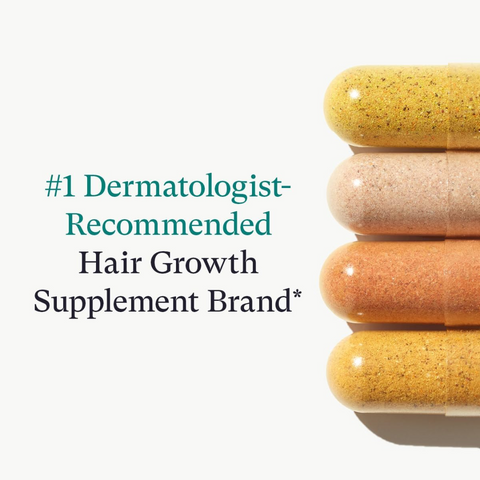 Nutrafol Women's Hair Growth Supplements, Ages 18-44, Clinically Proven for Visibly Thicker and Stronger Hair, Dairy-Free, Soy-Free, Dermatologist Recommended - 1 Month Supply