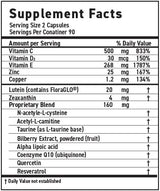 MaxiVision Ocular Formula Lutein and Zeaxanthin 180 Capsules 1 Bottle