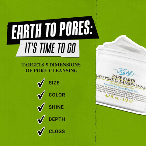 Kiehl's Rare Earth Deep Pore Cleansing Masque 125 ml