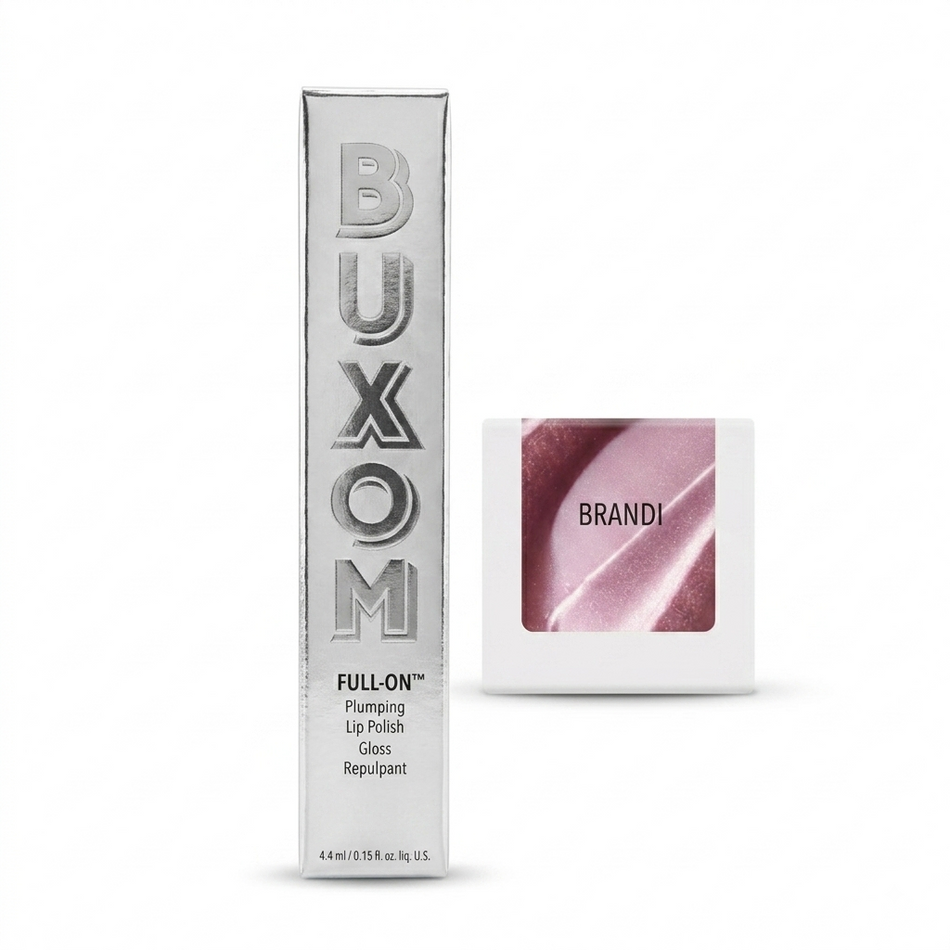 Buxom Full-On Plumping Lip Polish – Brandi Sheer Burgundy Shimmer 4.4ml