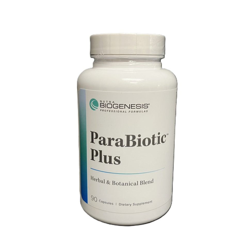 Nutra BioGenesis ParaBiotic Plus Probiotics 90 Veggie Capsules – Postbiotics + Multi-Strain Probiotic