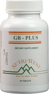 GB-Plus - 90 Tablets by Nutri West