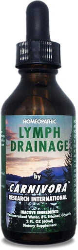 Carnivora - Lymph Drainage Drops - Stimulates and Cleanses Your Lymphatic System Flushes Cell Waste, Boosts Energy, Combats Exhaustion. 2 Fl Oz (Pack of 1)