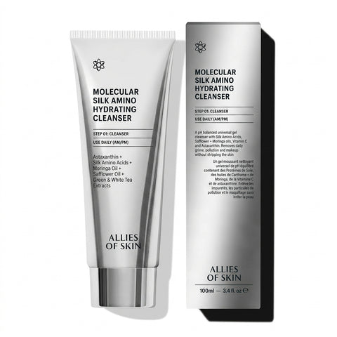 Allies of Skin Molecular Silk Amino Hydrating Cleanser 3.4 oz