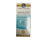 Nordic Naturals Omega-3 Pet 2 oz Wild Anchovy and Sardine Oil for Optinal Pet Health and Wellness