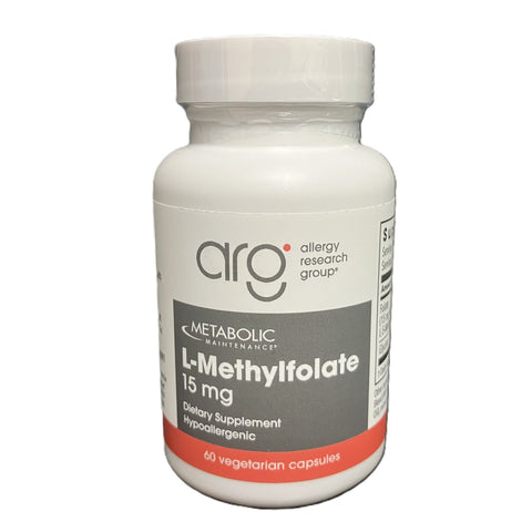Metabolic Maintenance L-Methylfolate 15mg – 60 Capsules | Active Folate Supplement