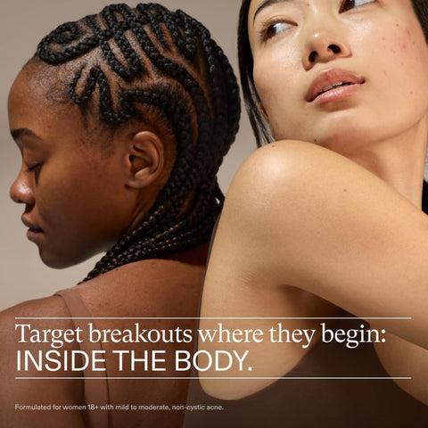 Nutrafol Clear Skin Supplement for Women – 1 Month Supply | Supports Skin Clarity & Wellness