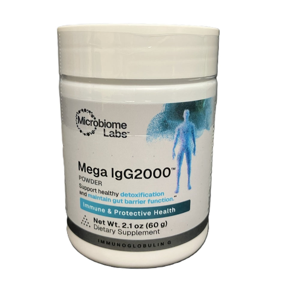 Microbiome Labs Mega IgG2000 2.1oz Powder – Serum Immunoglobulin Gut Support