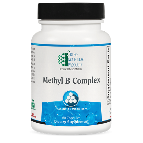 Ortho Molecular Methyl B Complex 60 Capsules