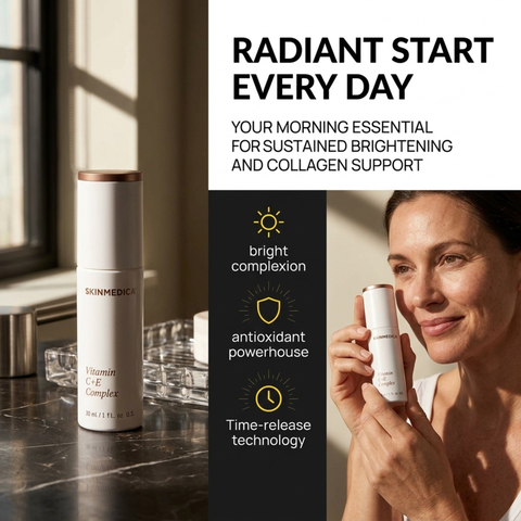 SkinMedica Vitamin C + E Complex – Antioxidant Brightening Serum