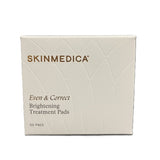 SkinMedica Even and Correct Brightening Treatment Pads For Face Exfoliating 10% Glycolic Acid Pads Alcohol-Free and Hydroquinone-Free 60 Ct