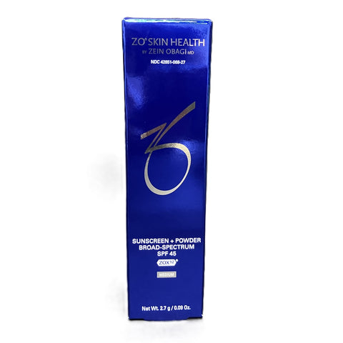 ZO Skin Health Sunscreen + Powder Broad-Spectrum SPF 45 Medium Net Wt. 2.7 g / 0.09 Oz.