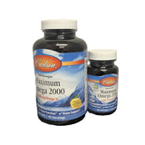 Carlson Maximum Omega 2000 mg Omega-3 Lemon 90+30 Softgels