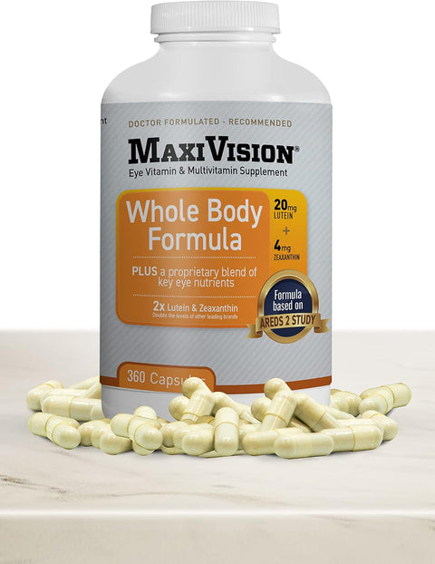 MaxiVision Whole Body Formula 360 Capsules - 3 Month