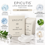 Epicutis Lipid Recovery Mask for Eyes 0.21 oz Each – Box of 5 Eye Masks