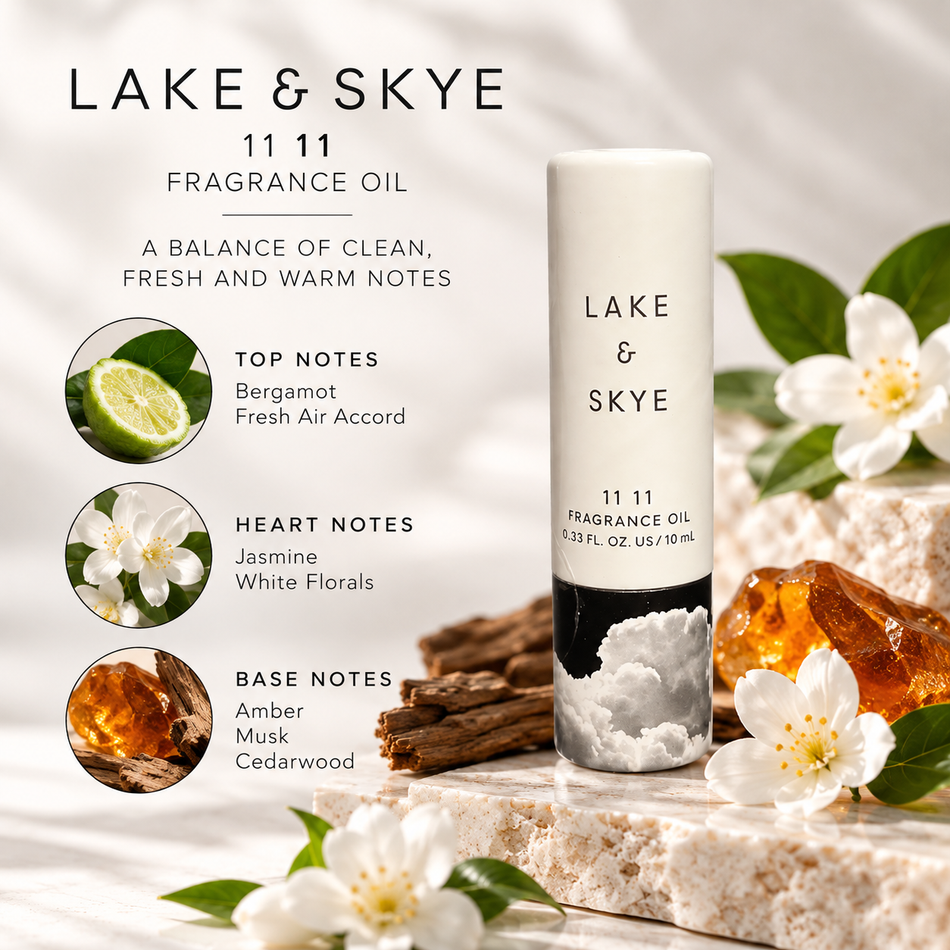 Lake & Skye 11 11 Rollerball Fragrance Oil - .33oz  / 10ml