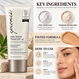 Epionce Daily Shield Tinted SPF 50 1.7 fl oz – Tinted Facial Sunscreen