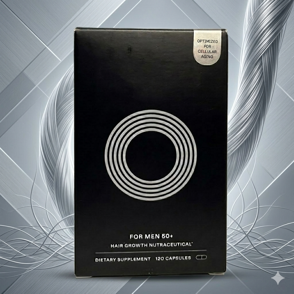 Men 50+ Hair Growth Nutraceutical - 120 Capsules - 1 Month Supply