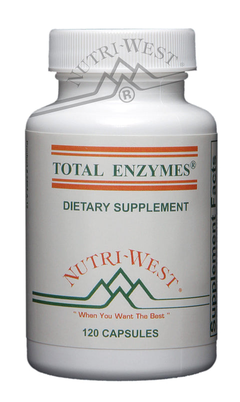 Nutri West Total Enzymes 120 Capsules