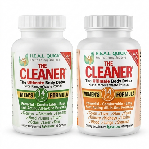 Century Systems 14-Day Herbal Supplement Duo for Men & Women – 104 Capsules Each