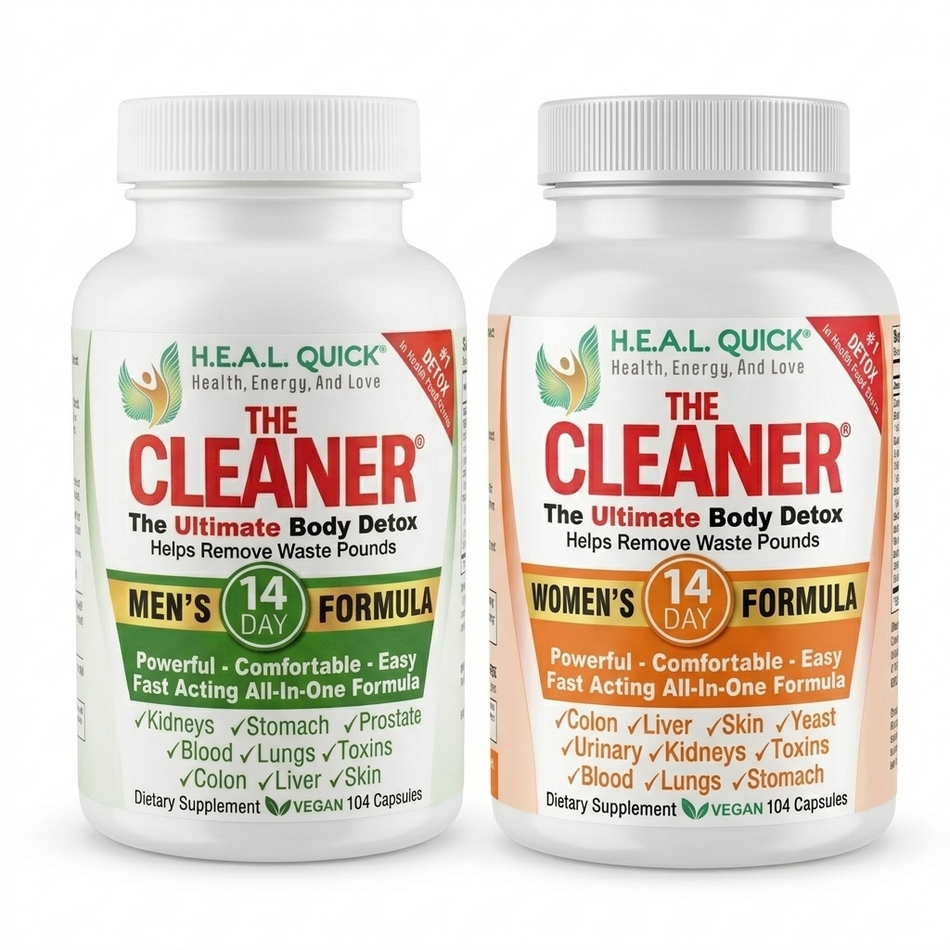 Century Systems 14-Day Herbal Supplement Duo for Men & Women – 104 Capsules Each