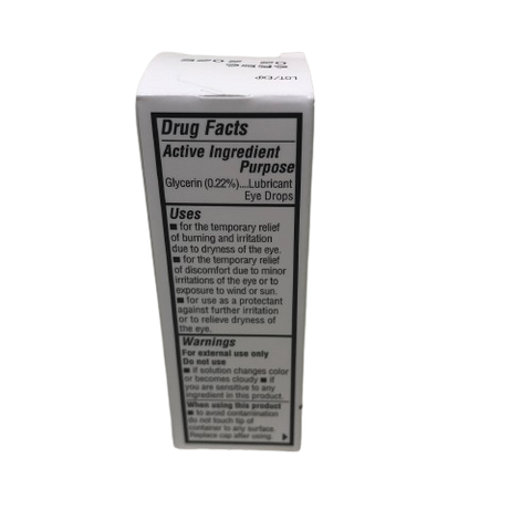 Oasis TEARS Lubricant Multidose BOTTLE Eye Drops Relief For Dry Eyes, 0.3 fl oz (Pack of 2 BOTTLES)