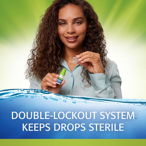 Refresh Relieva Preservative-Free Lubricant Eye Drops 0.33 Fl Oz (10ml) Sterile(3 Pack)