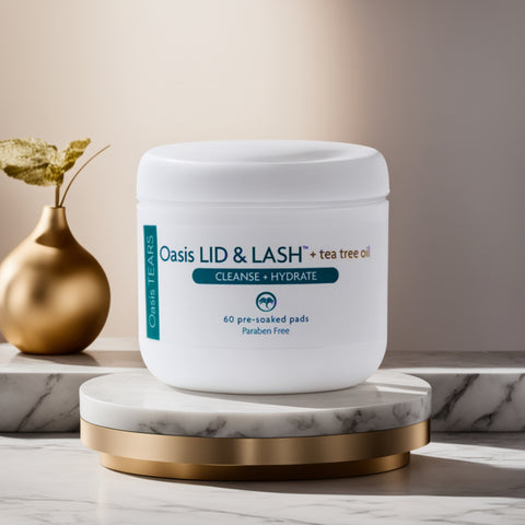 Oasis LID  LASH  Tea Tree Eyelid  Lash Cleansing Pads 60 ct