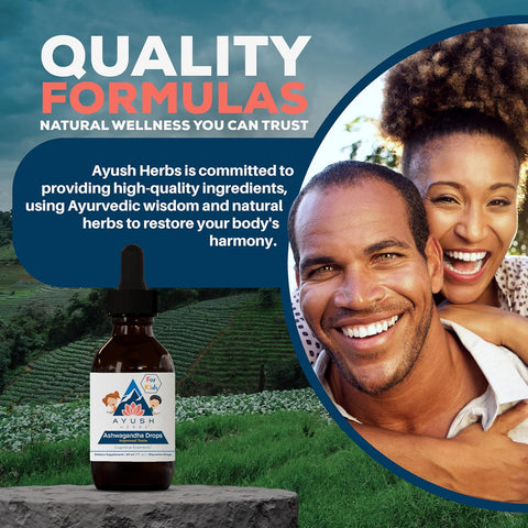 Ayush Herbs Ashwagandha Kids Drops – 2 Fl Oz | Natural Stress Relief & Immune Support for Children