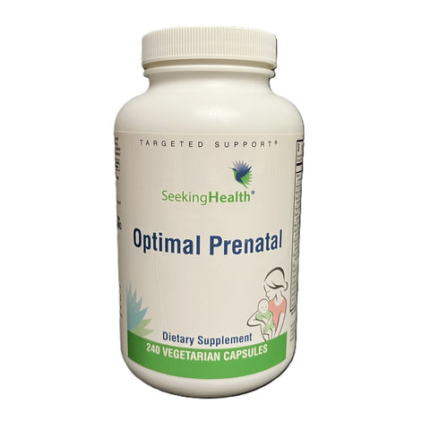 Seeking Health Optimal Prenatal 240 capsules L-5-MTHF Methylcobalamin Choline comprehensive | Beauty Riche