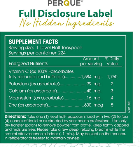 Perque Potent C Guard Powder 16 oz 1 lb.