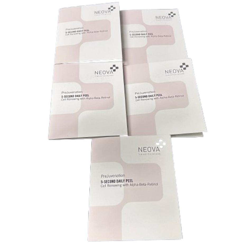 Neova 5 Second Daily Peel Sample Pack of 5