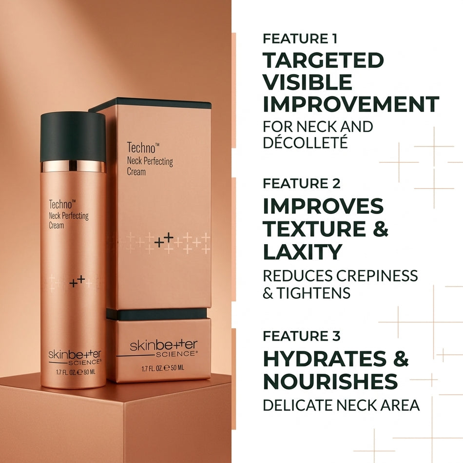 skinbetter science Techno Neck Perfecting Cream 50ml – Neck & Décolleté Anti-Aging