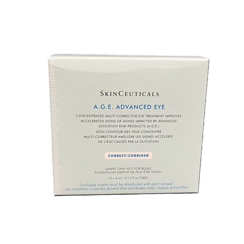 SkinCeuticals A.G.E Advanced Eye Cream 4ml 10pk Total 40 ml Anti-wrinkle Reduce Dark Circles